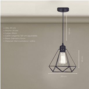 Lámpara Colgante Prisma