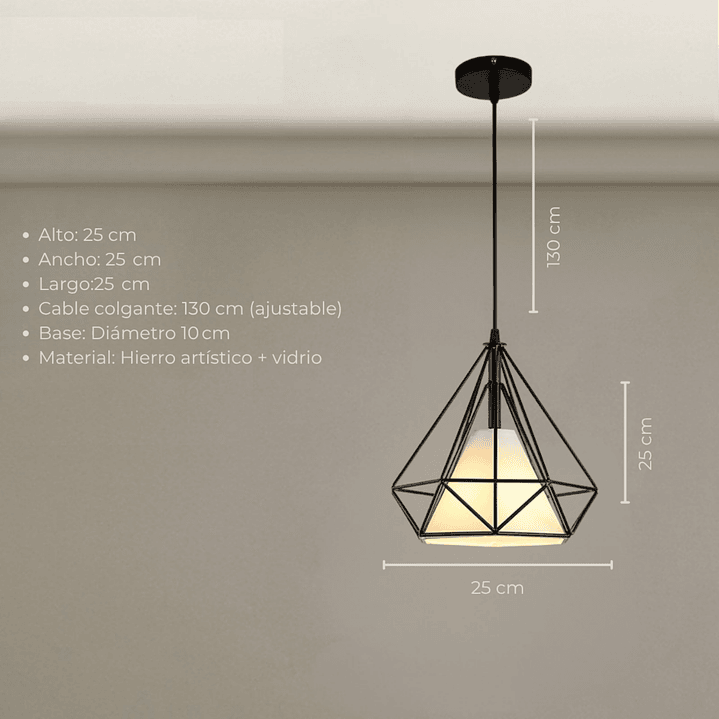 Lámpara Colgante Luxor 2