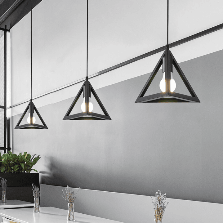 Lámpara Colgante Triangular 3