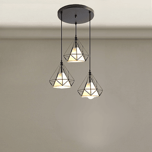 Lámpara Colgante Luxor Triple