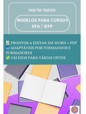 SABER MAIS 🔍Pack PRA Temático + 10 modelos prontos usar!