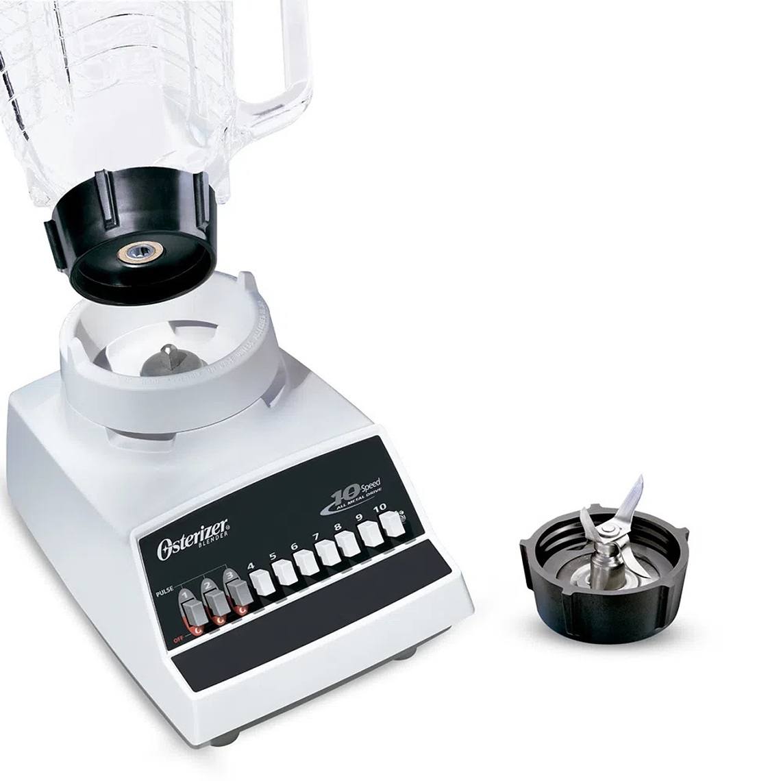 LICUADORA OSTER DE 10 VELOCIDADES BLANCA 3
