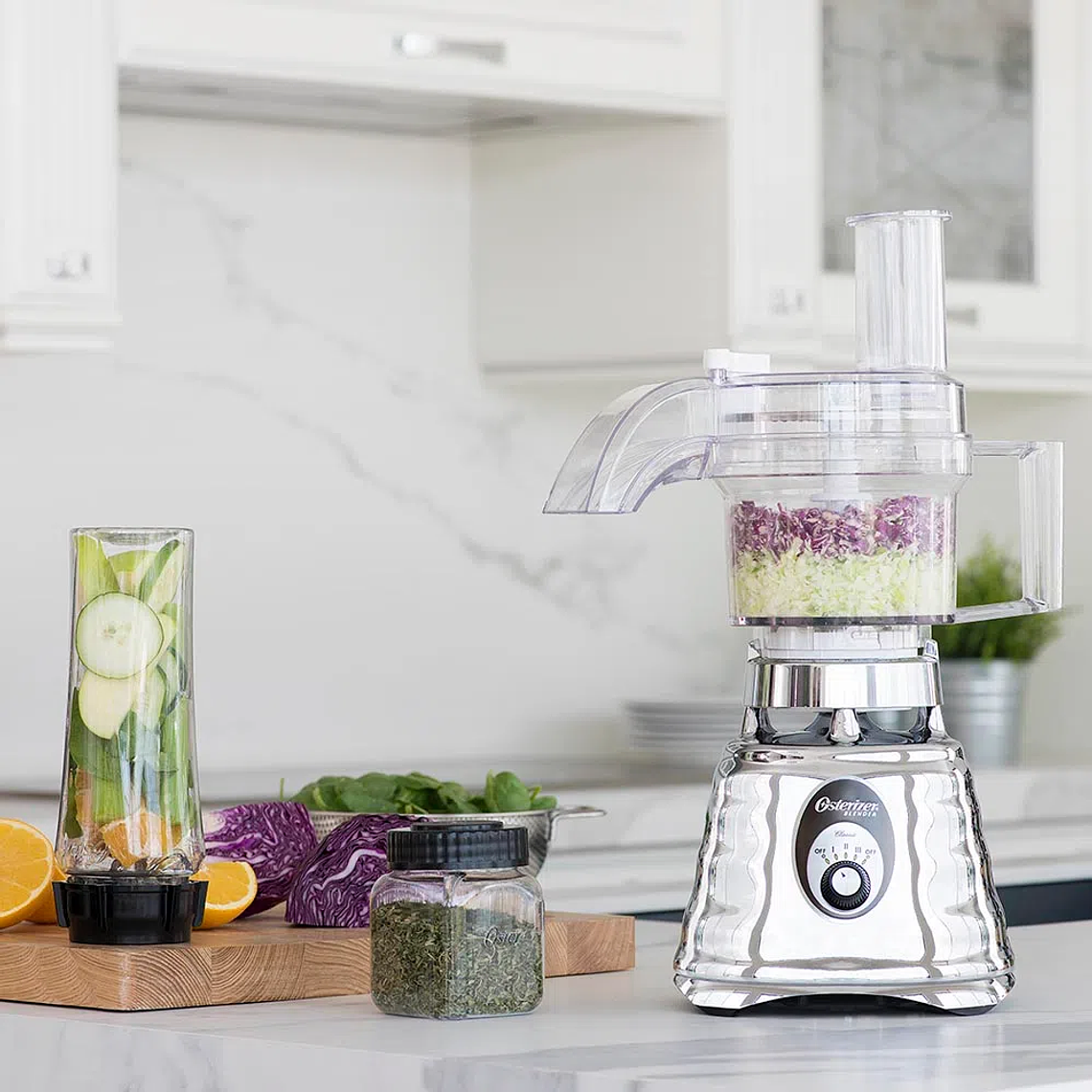 Accesorio procesador de alimentos para licuadoras Oster 2