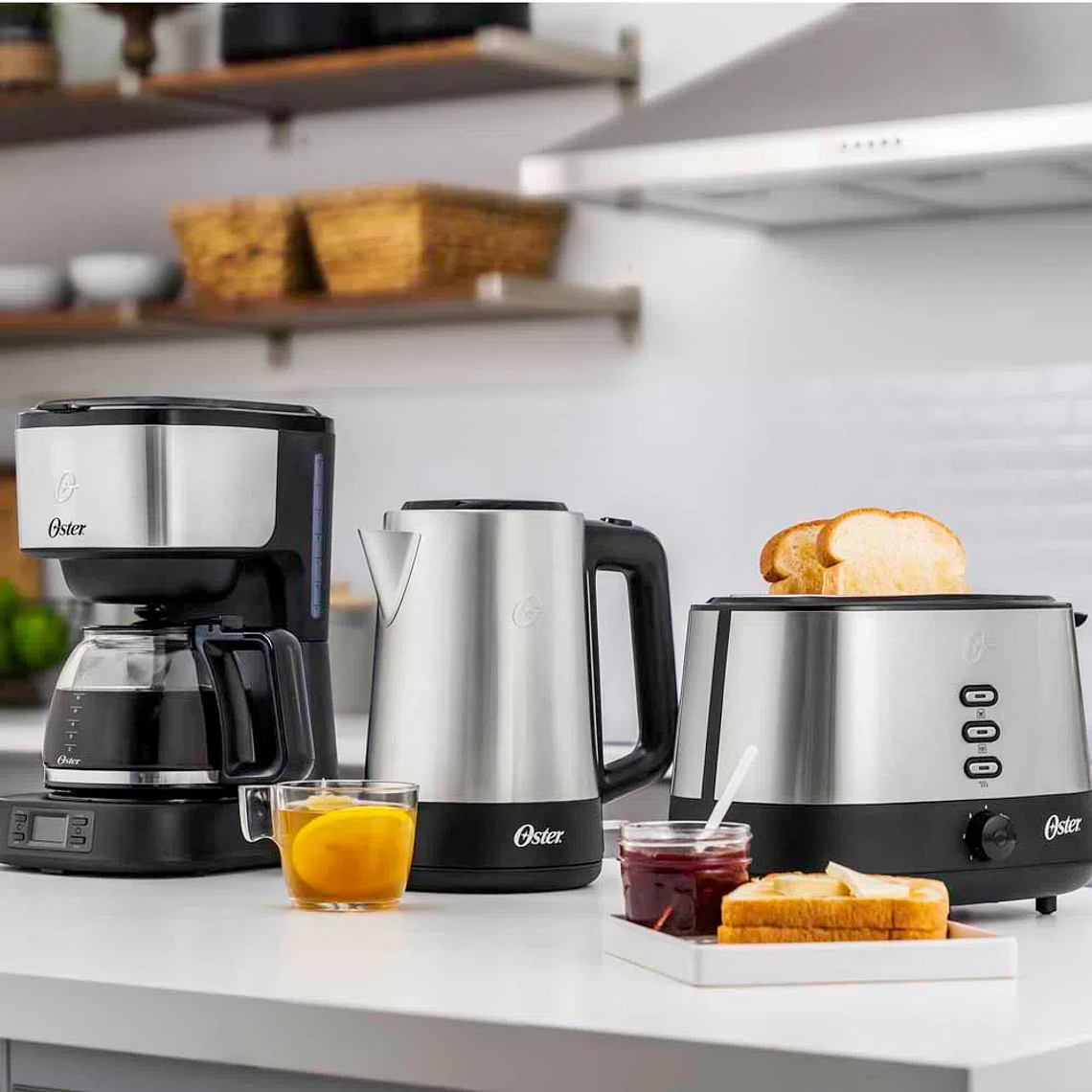 Tostadora 2 rebanadas en acero inoxidable TSSTTR500 Oster 3