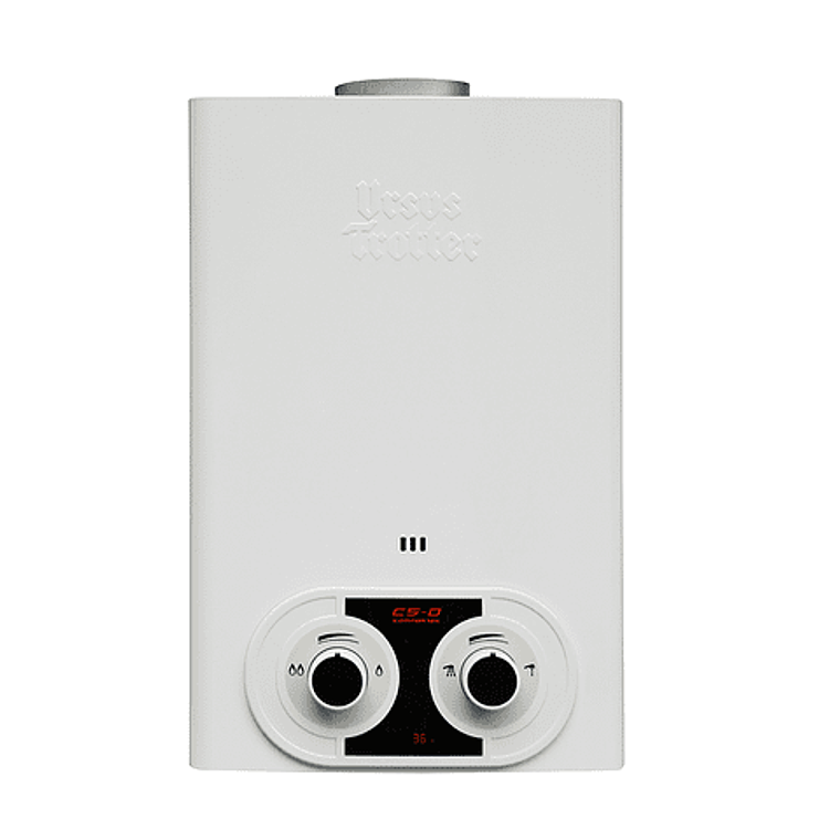 CALEFÓN 5 LITROS GAS NATURAL URSUS TROTTER KOMFORTEK C5-D 1