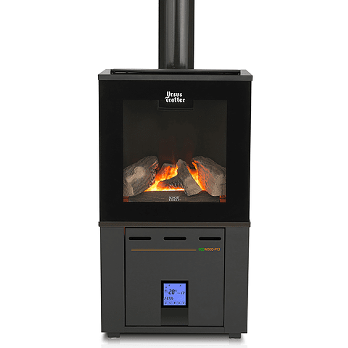 CALEFACTOR AMBIENTAL GAS LICUADO URSUS TROTTER ECOWOOD PT3-8 1