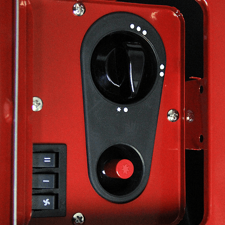 Turbo calefactor Infrarrojo GRX-6200ET Rojo Radiante URSUS TROTTER®