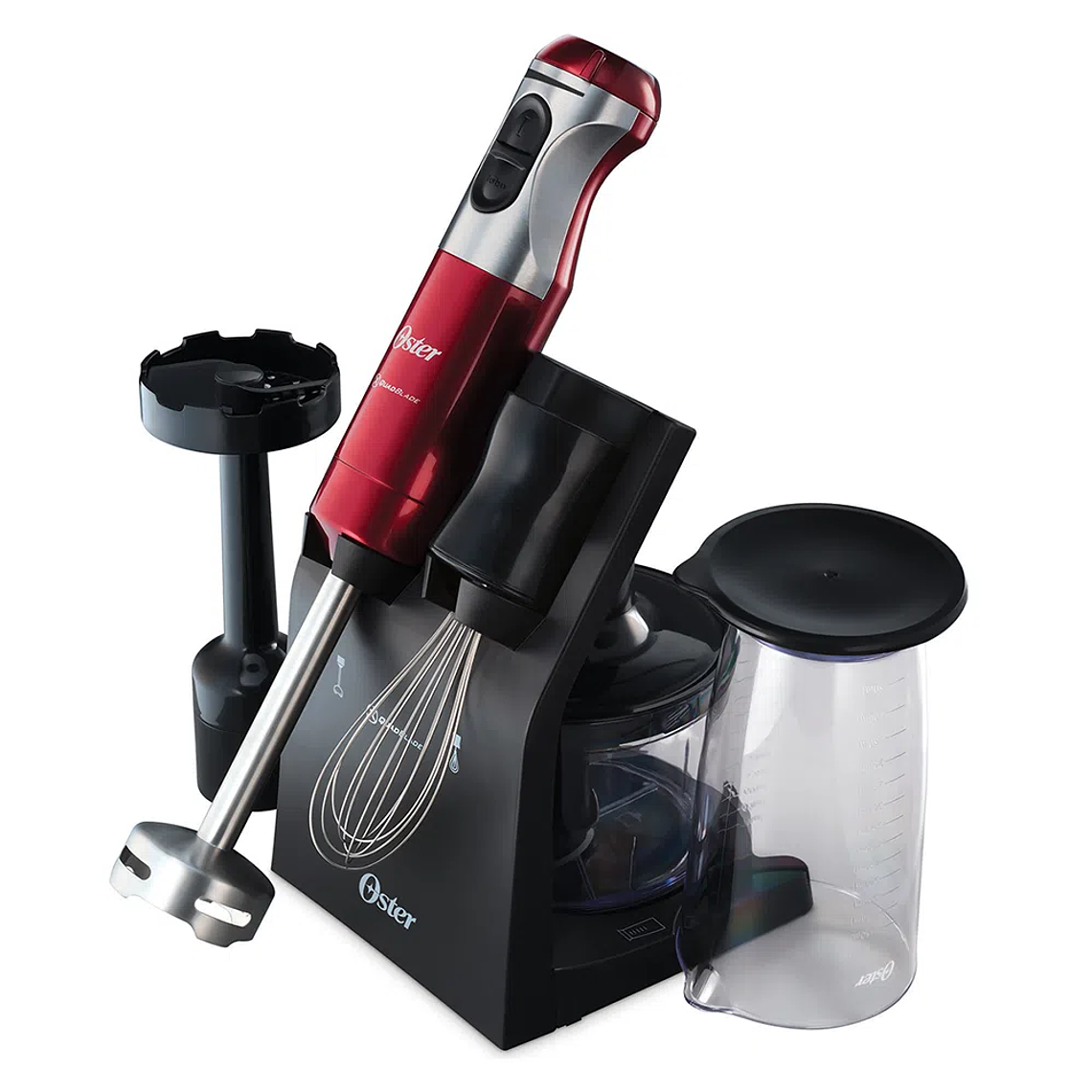 BATIDORA DE INMERSIÓN OSTER CON CUCHILLA QUAD Y ACCESORIOS FPSTHB5103R 1