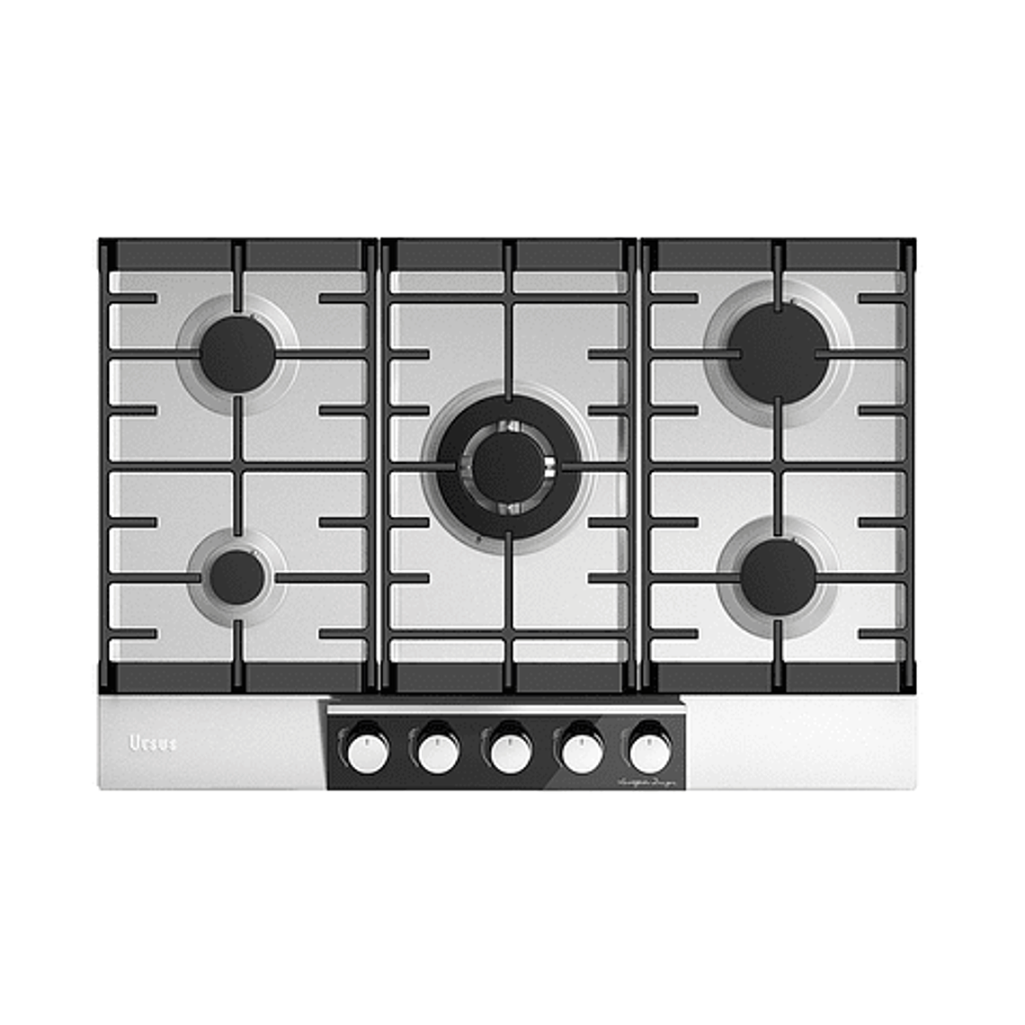 Encimera 5 Quemadores Gas Natural Ursus Trotter Avantgarde GS-75T 1