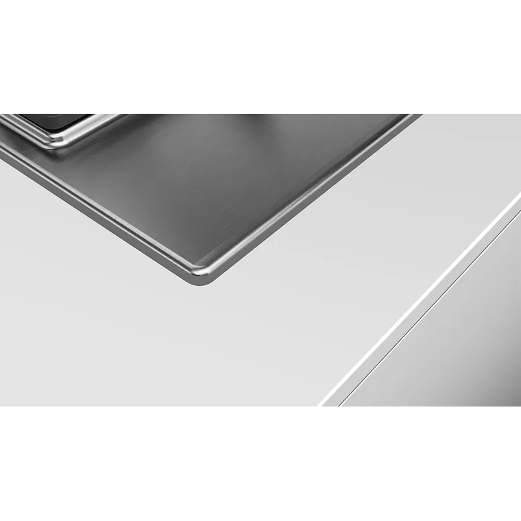 Serie 6  Placa de Gas Acero inoxidable 5Q Gas Licuado 3