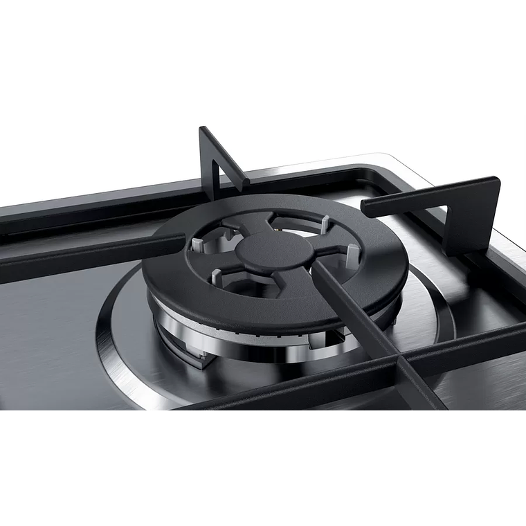 Encimera 4 Quemadores 60 cm Acero Inoxidable Gas Licuado 3