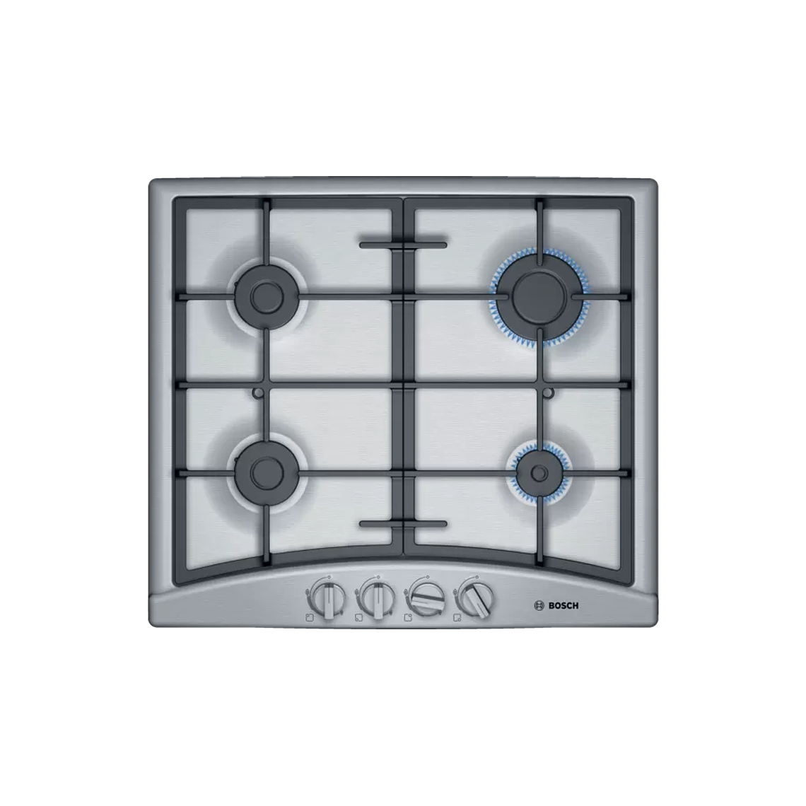 Encimera Placa de Gas Natural Bosch 4Q Inox 60 cm 1