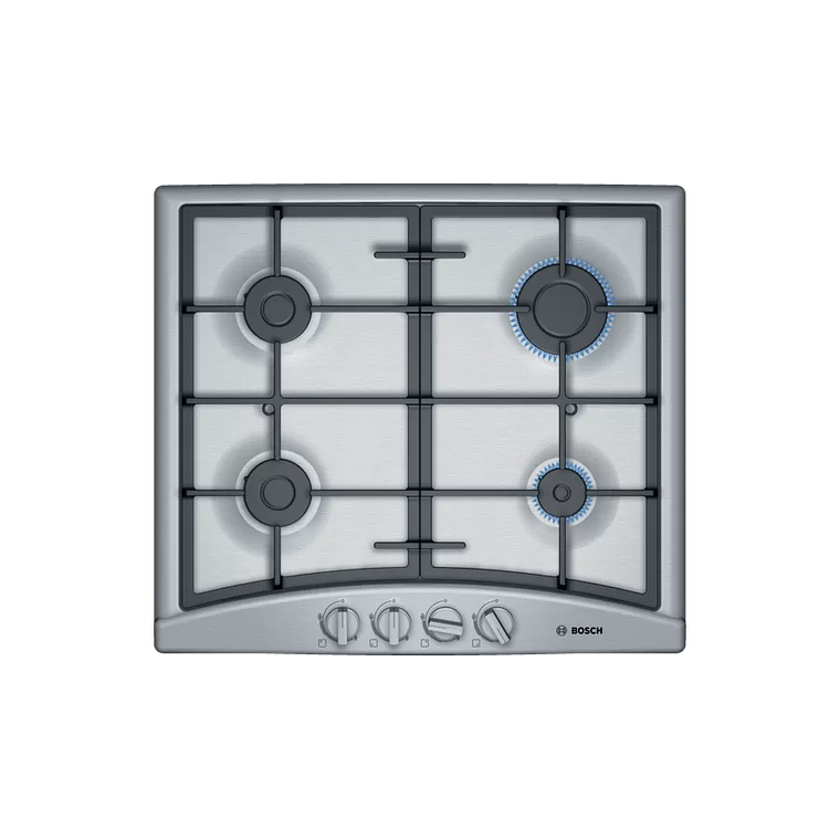 Encimera Placa de Gas Natural Bosch 4Q Inox 60 cm 1