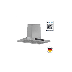 Serie 6 Campana decorativa de isla 90 cm Acero inoxidable