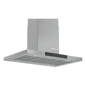 Serie 6 Campana decorativa de isla 90 cm Acero inoxidable