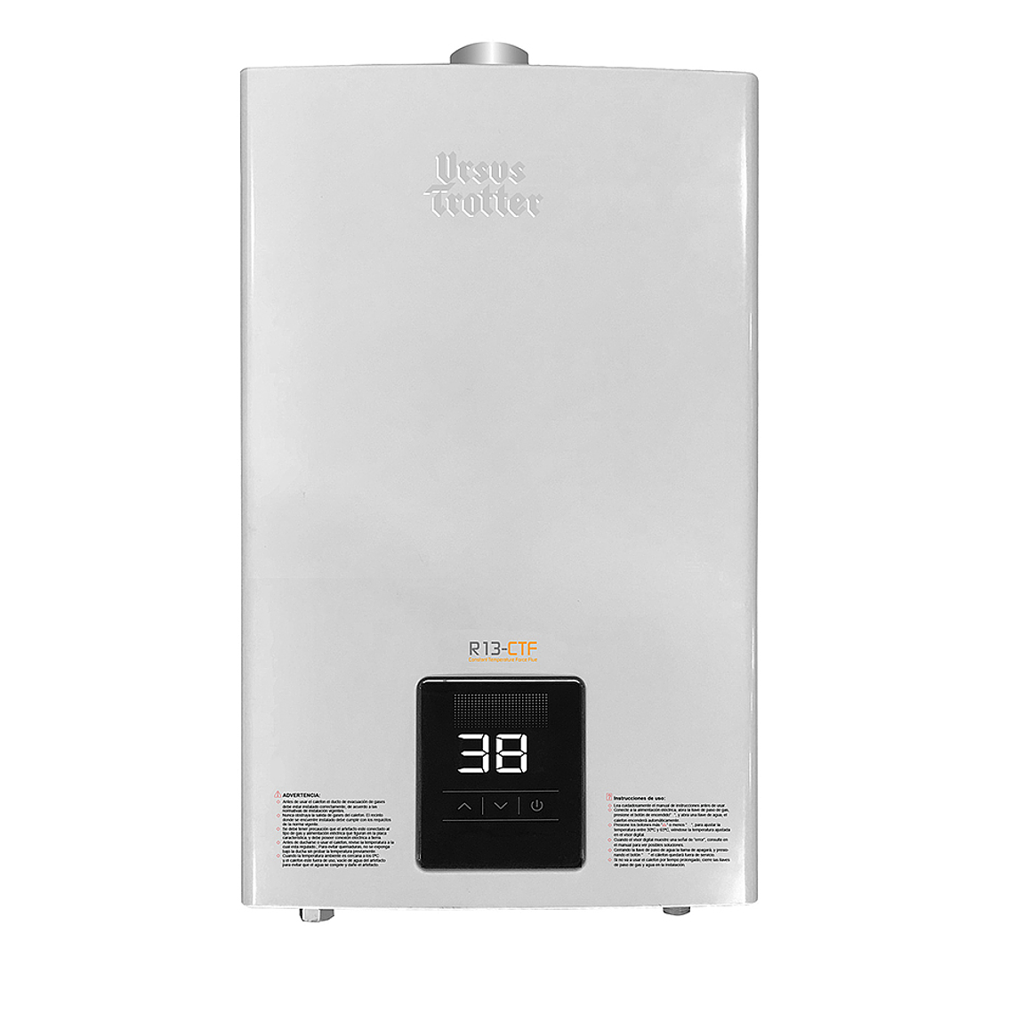 CALEFÓN GAS LICUADO 13 LITROS TIRO FORZADO UT R13-CTF 1
