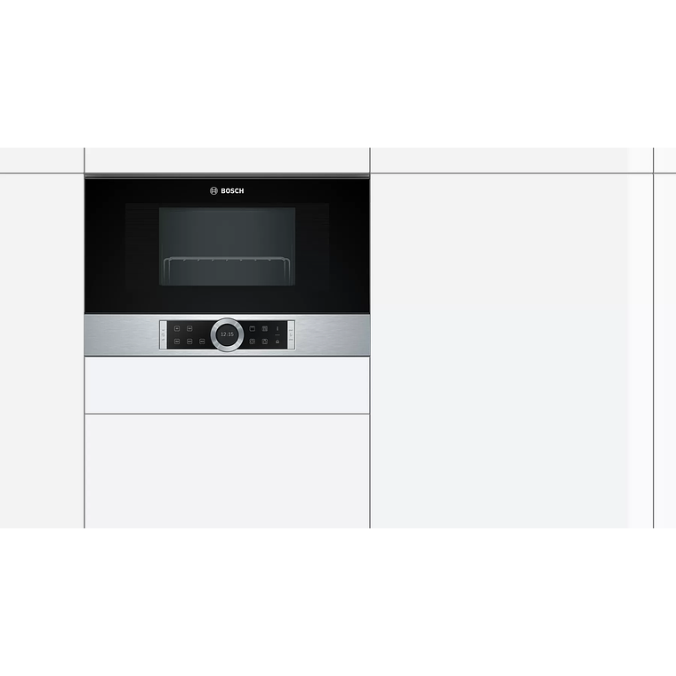 Serie 8 Microondas Integrable 60 x 38 cm Acero Inoxidable 2