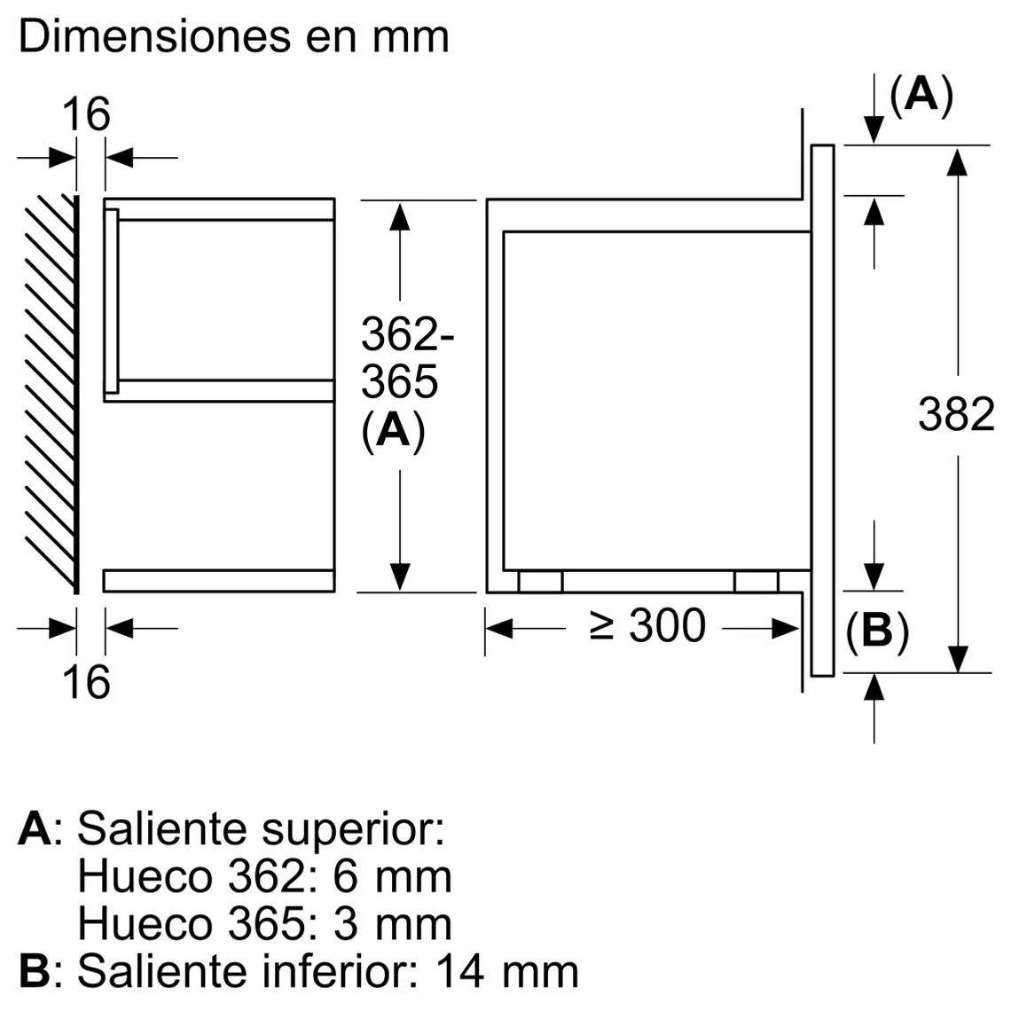 Serie 8 Microondas Integrable 60 x 38 cm Negro 4