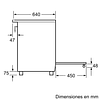 Cocina de Gas de Libre Instalación Bosch Inox