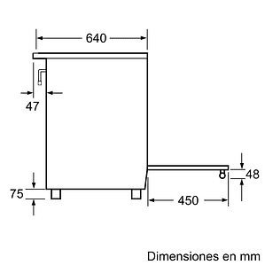 Cocina de Gas de Libre Instalación Bosch Inox