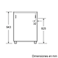 Cocina de Gas de Libre Instalación Bosch Inox - Miniatura 3