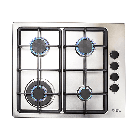 Encimera 4 Quemadores Gas Licuado Ursus Trotter PRIME G4 TC FF