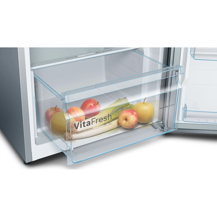 Serie  2 Frigorífico de Dos puertas de Libre Instalación 169.8 x 59.5 cm Acabado Acero Inoxidable 3