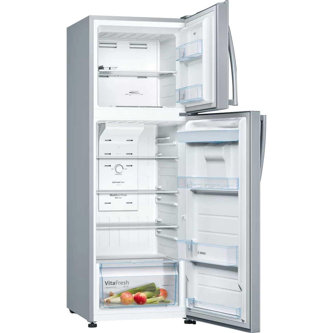 Serie  2 Frigorífico de Dos puertas de Libre Instalación 169.8 x 59.5 cm Acabado Acero Inoxidable 5