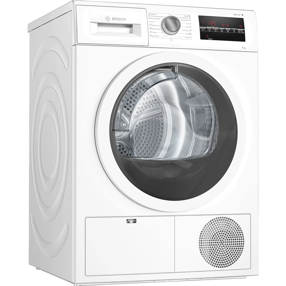 Serie | 6 Secadora de Condensación 8 kg BOSCH 1