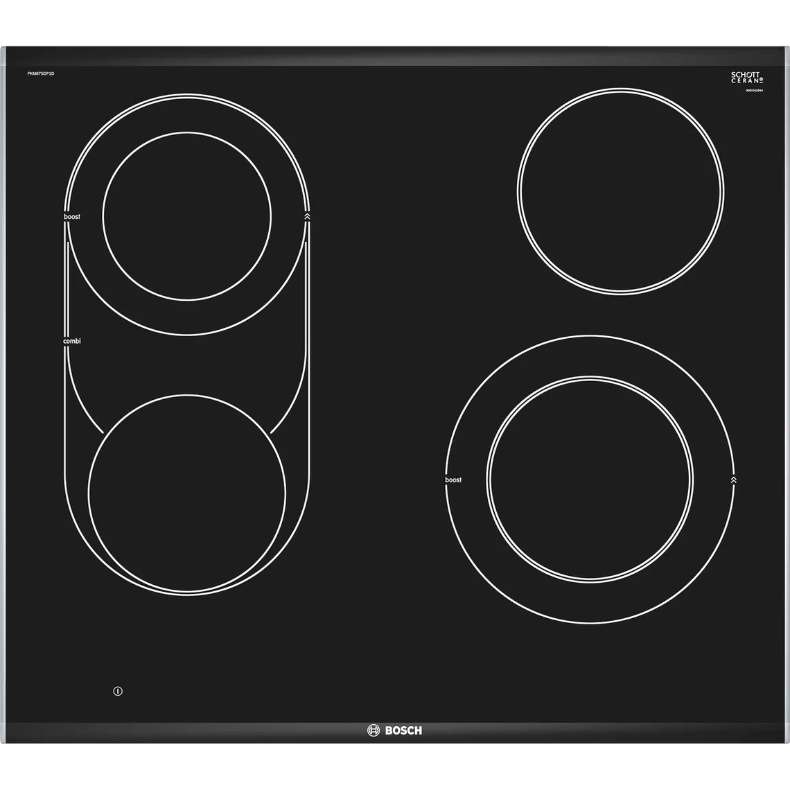 Encimera Vitrocerámica BOSCH 4 quemadores 60 cm 2