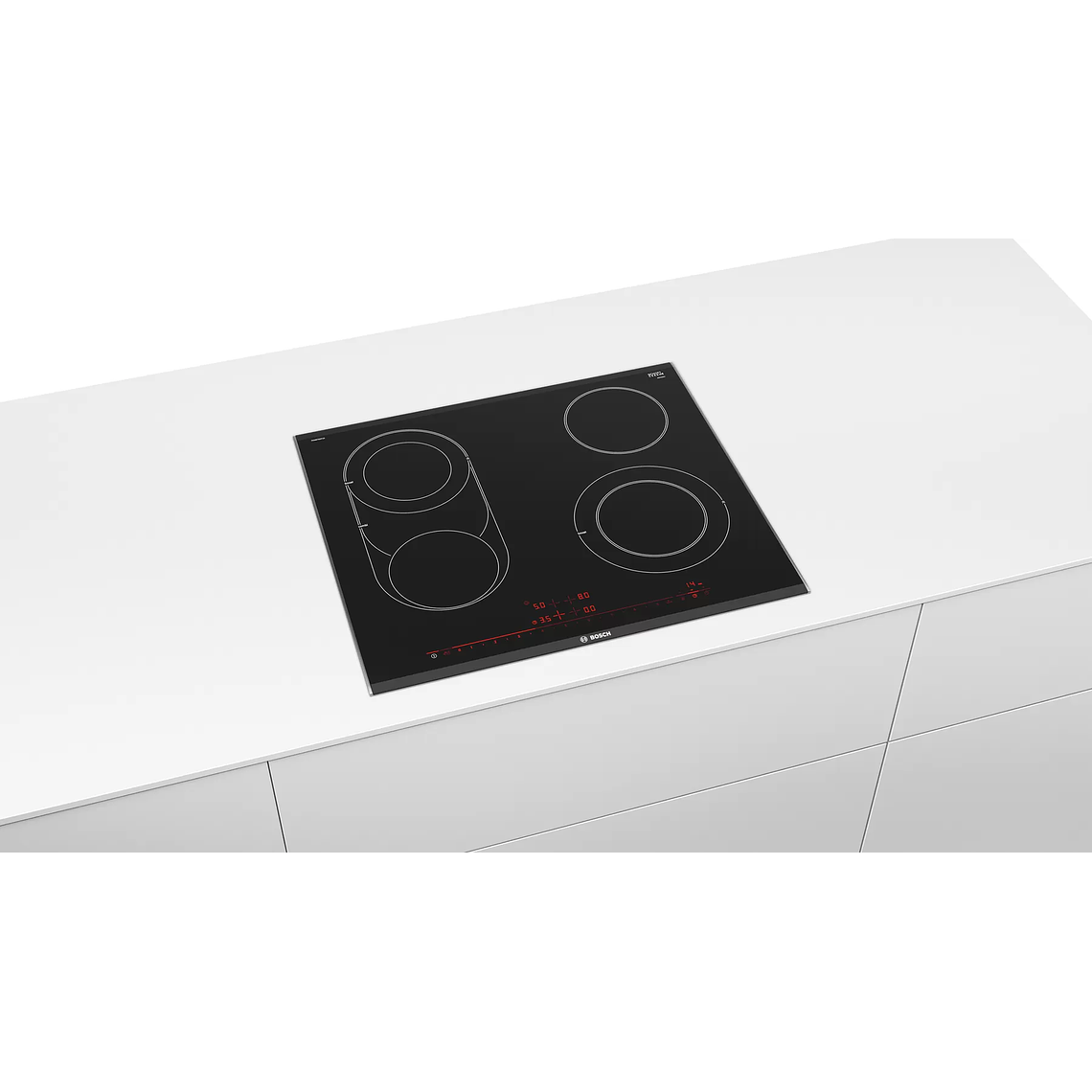 Encimera Vitrocerámica BOSCH 4 quemadores 60 cm 6