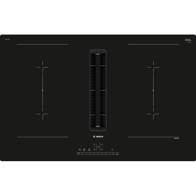 Encimera Inducción BOSCH extractor integrado 80 cm 4