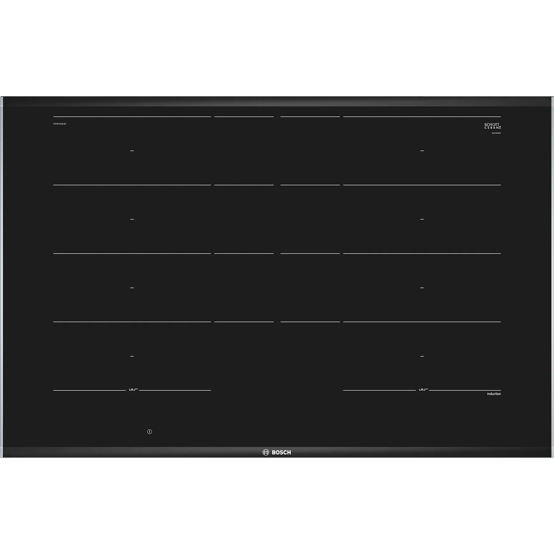 Encimera Inducción Bosch 4 Zonas de Cocción 80 cm. 2