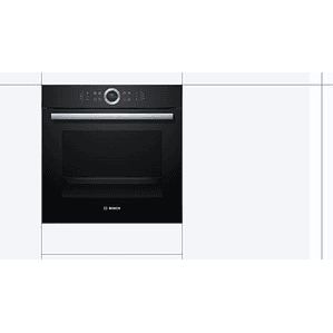 Horno Eléctrico Bosch 60 x 60 cm Negro