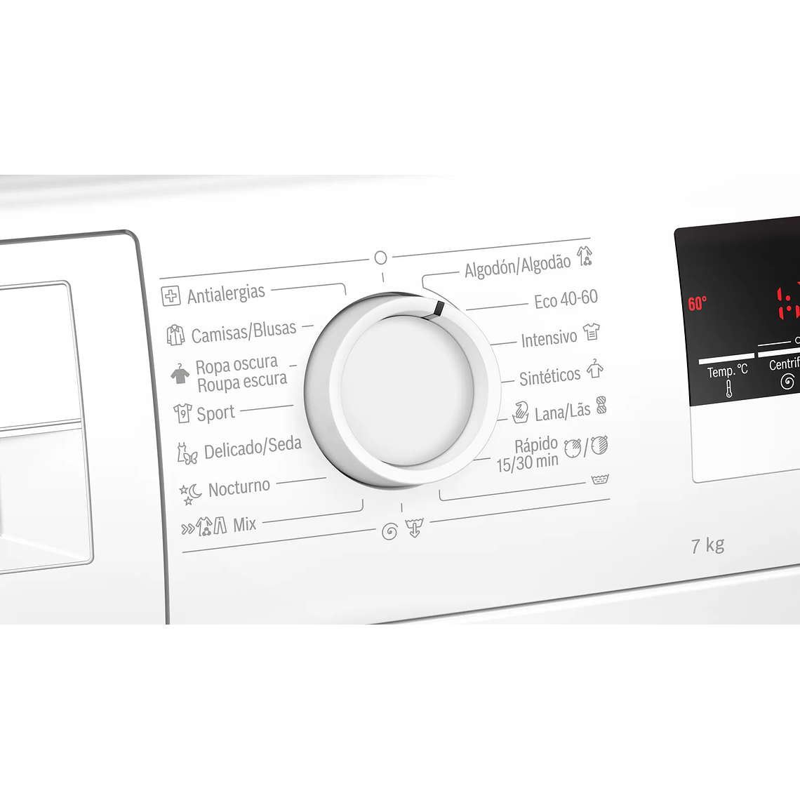 Lavadora de Carga Frontal Bosch 7 kg 1200 rpm 4