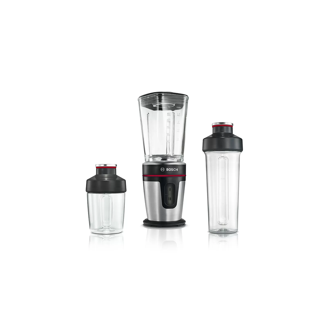 Mini batidora Bosch VitaStyle Mixx2Go 350 W Acero Inoxidable 1