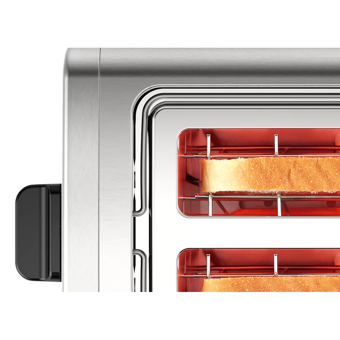 Tostador Corto BOSCH DesignLine Acero Inoxidable 6