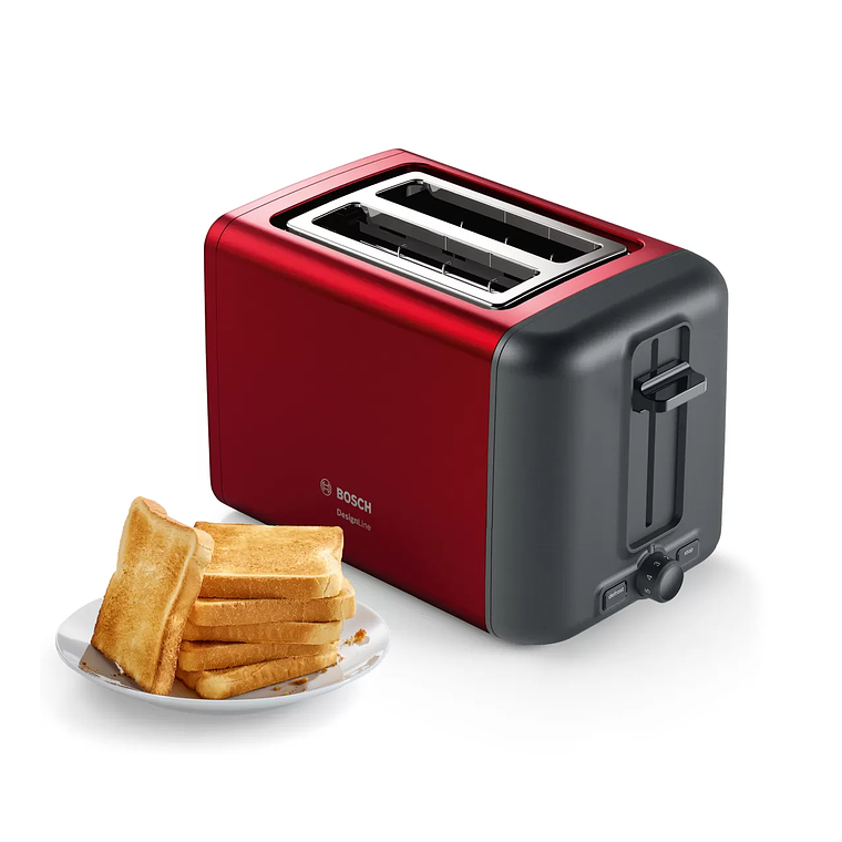 Tostador Corto Bosch DesignLine Rojo 2