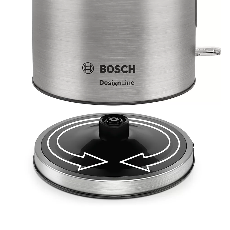 Hervidor BOSCH DesignLine 1.7 l Acero inoxidable 8