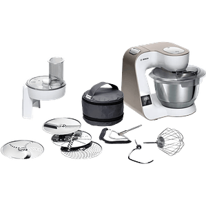 Robot de cocina Bosch MUM5 1000 W Blanco, champagne