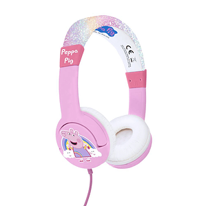 Auriculares Edición PEPPA GLITTER RAINBOW 