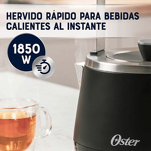 HERVIDOR ELÉCTRICO PREMIUM OSTER CON CAPACIDAD DE 1.5L BVSTKT4510B