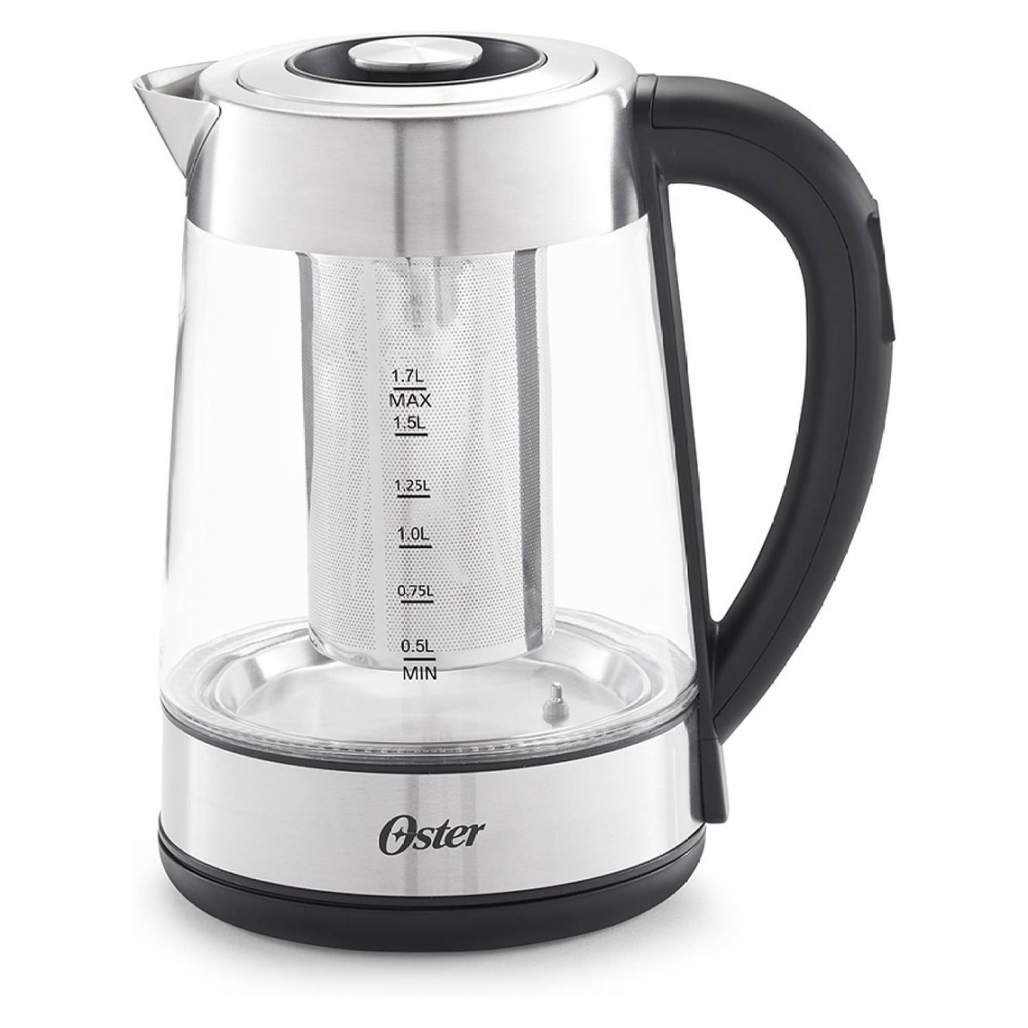 HERVIDOR ELÉCTRICO DE VIDRIO CON SELECCIÓN DE TEMPERATURA E INFUSOR DE TÉ BVSTKT8990 1