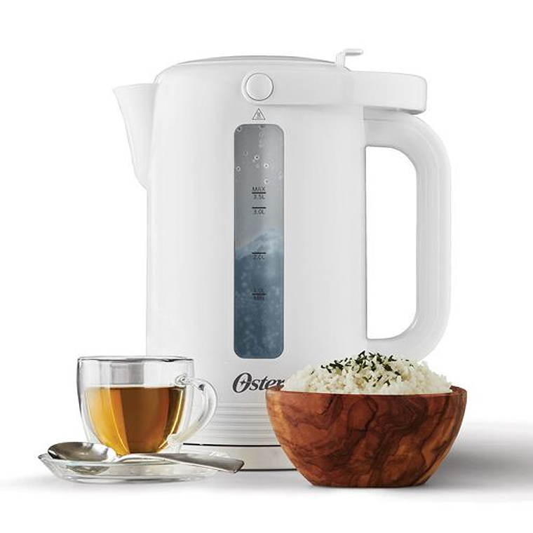 Hervidor eléctrico Oster® de 3.5L de gran capacidad BVSTKT35W 2
