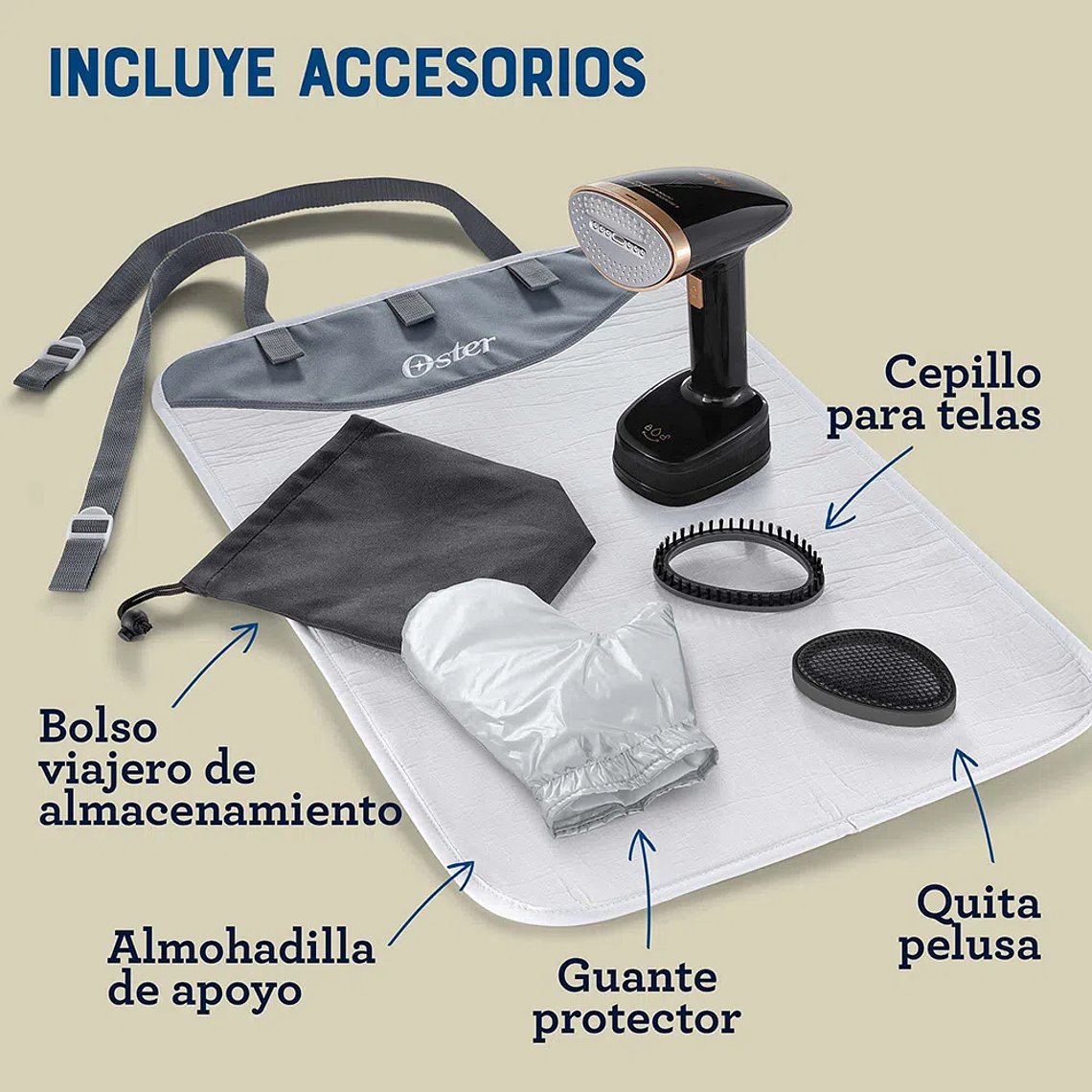 VAPORIZADOR DE PRENDAS DE MANO PLEGABLE OSTER GCSTFS300 7