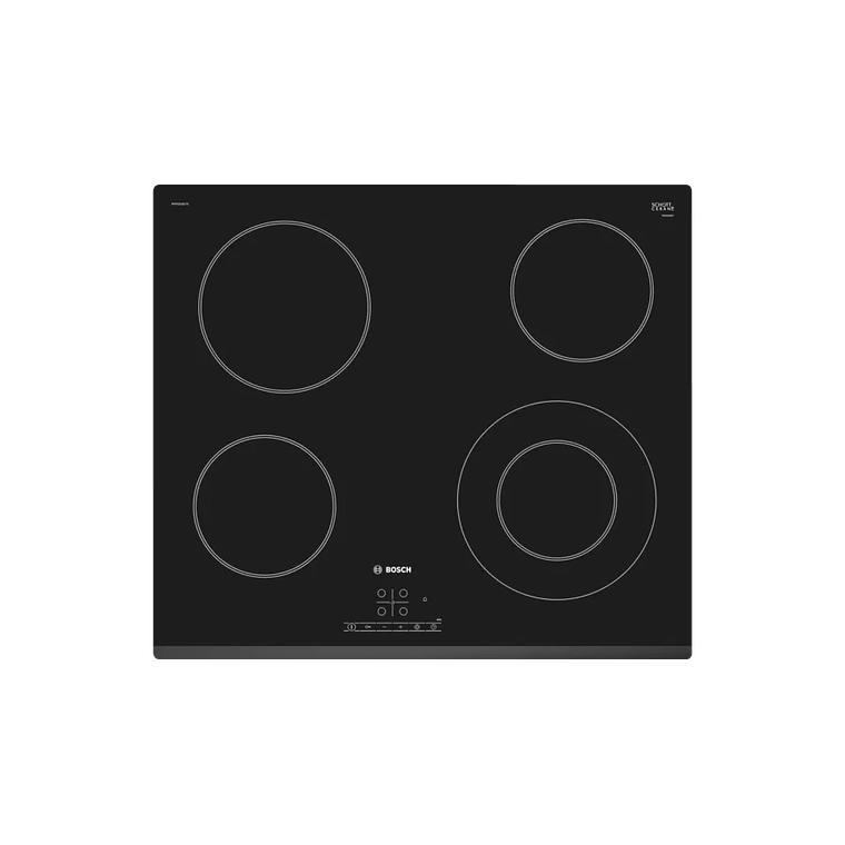 Serie 4 Placa Vitrocerámica 60 cm Negro, Sin Perfiles 1