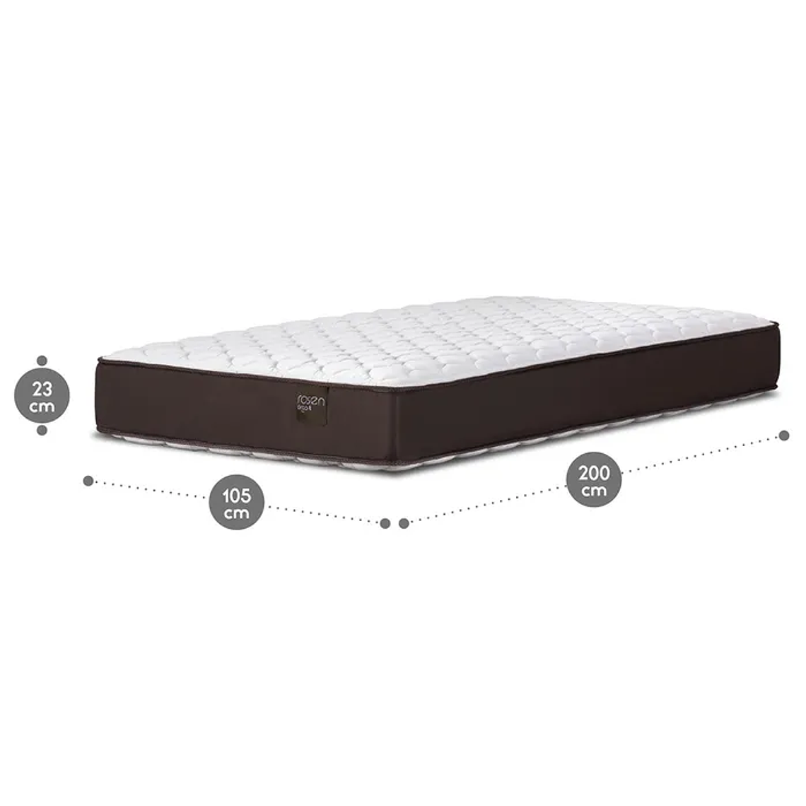 Colchón Ergo T New 1,5 Plazas 105 x 200 cm 6