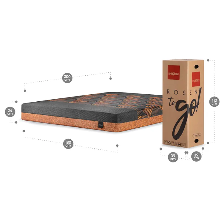 Colchón New Swag King 180 x 200 cm 6