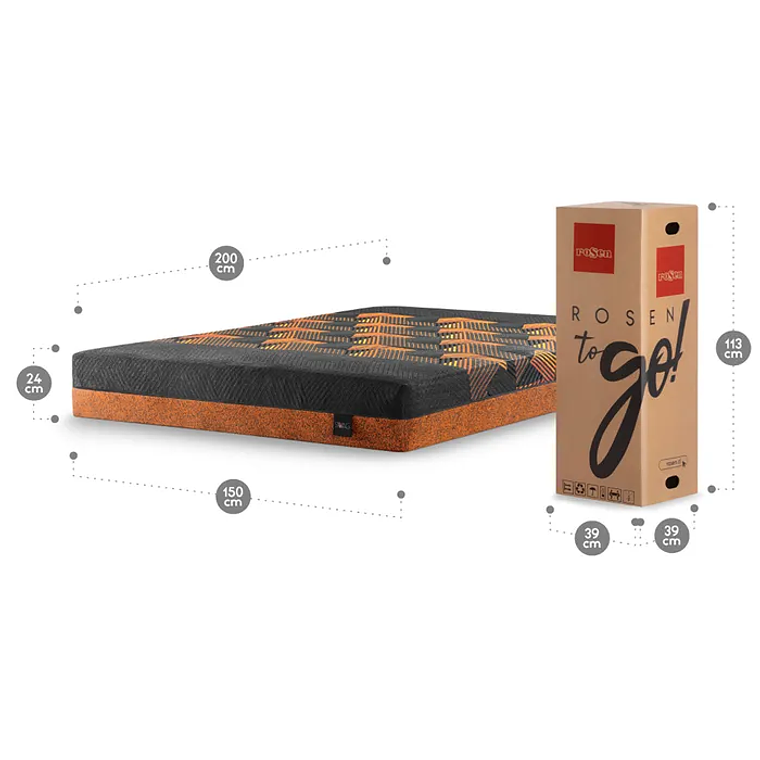 Colchón New Swag 2 Plazas 150 x 200 cm 7