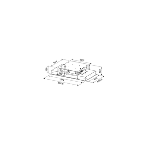 Campana Integrada a Cielo FCAS A90 XS